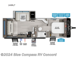 New 2025 Grand Design Transcend 245RLT available in Concord, North Carolina