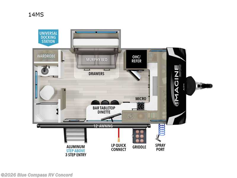 2025 Grand Design Imagine AIM 14MS
