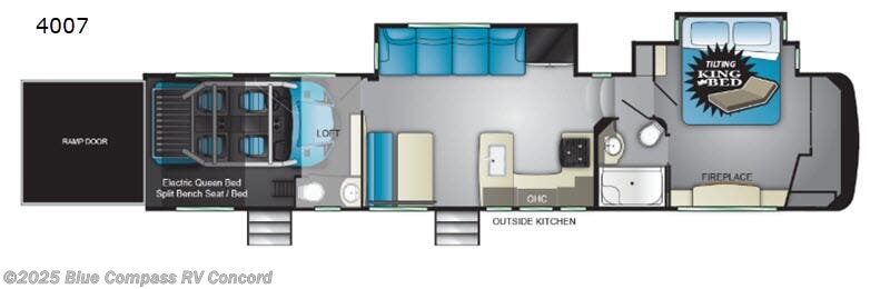 Used 2019 Heartland Cyclone 4007 available in Concord, North Carolina