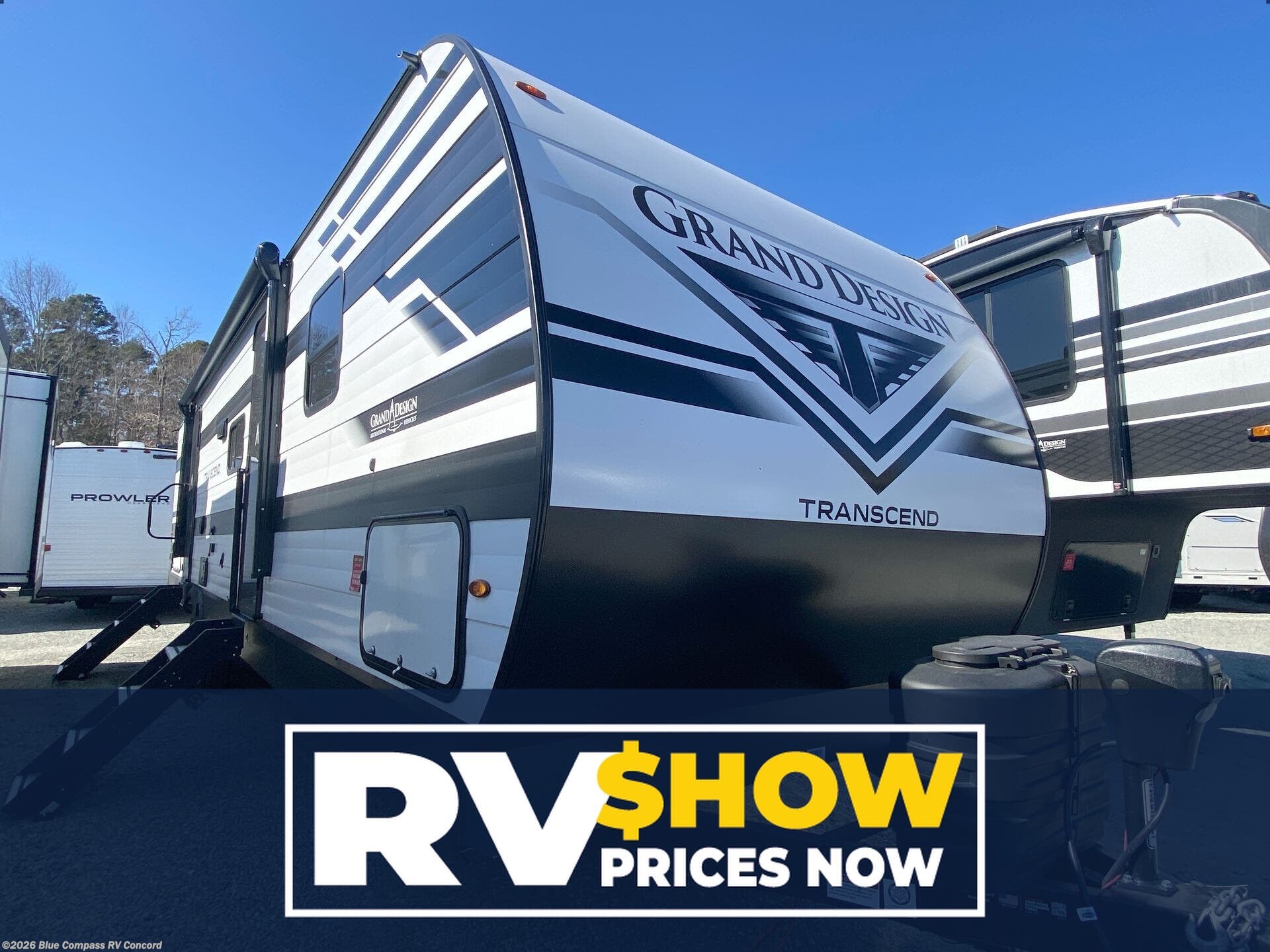 New 2026 Grand Design Transcend 325BHT available in Concord, North Carolina