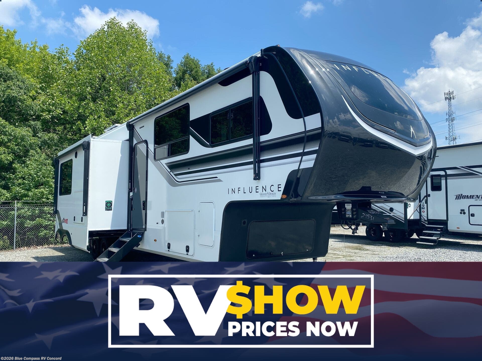 New 2027 Grand Design Influence 3804DS available in Concord, North Carolina