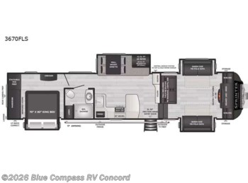 Used 2023 Keystone Sprinter Limited 3670FLS available in Concord, North Carolina