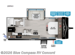 Used 2025 Grand Design Transcend Xplor 20MKX available in Concord, North Carolina