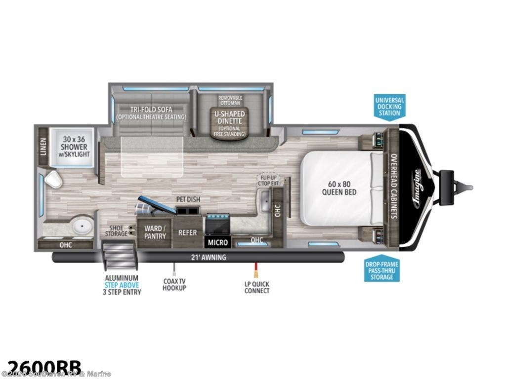  New 2022 Grand Design Imagine 2600RB available in Southaven, Mississippi