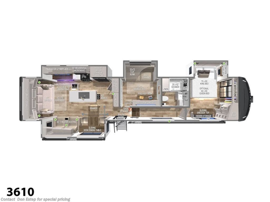 Used 2024 Brinkley RV Model Z 3610 available in Southaven, Mississippi