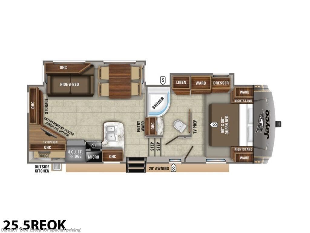 Used 2020 Jayco Eagle HT 25.5REOK available in Southaven, Mississippi