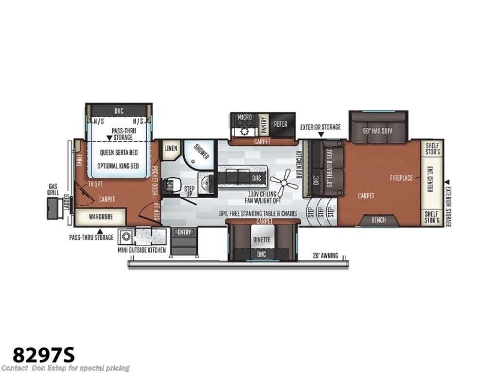 Used 2019 Forest River Rockwood Signature Ultra Lite 8297S available in Southaven, Mississippi