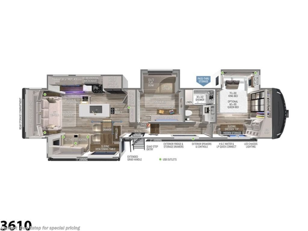 New 2026 Brinkley RV Model Z 3610 available in Southaven, Mississippi