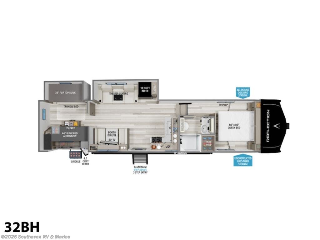 New 2026 Grand Design Reflection 100 32BH available in Southaven, Mississippi