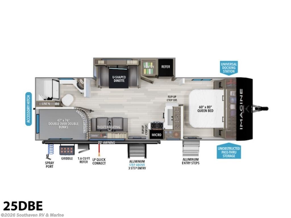 New 2026 Grand Design Imagine XLS 25DBE available in Southaven, Mississippi
