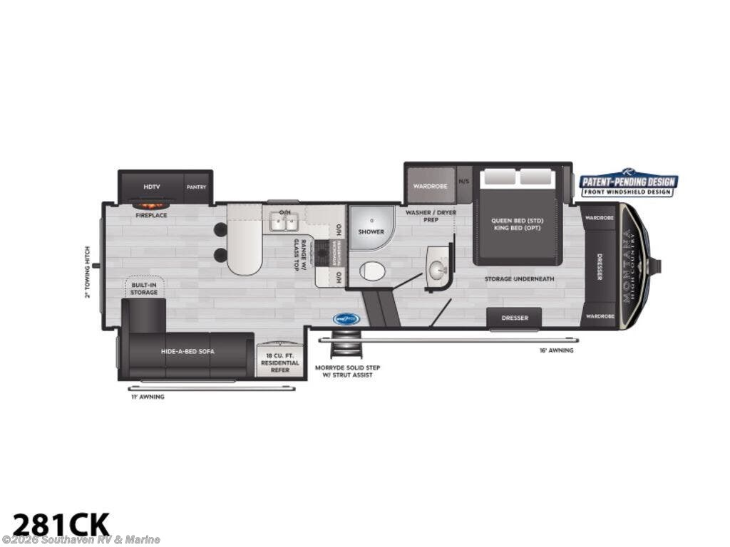 Used 2021 Keystone Montana High Country 281CK available in Southaven, Mississippi