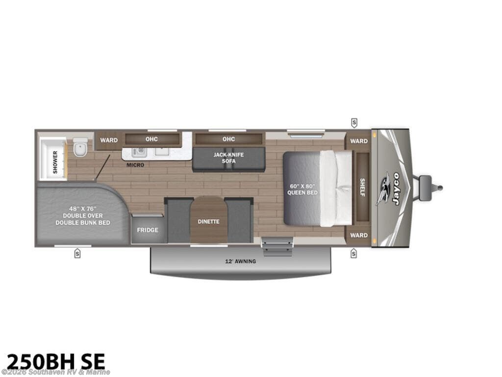 New 2027 Jayco Jay Flight Sport Edition 250BH SE available in Southaven, Mississippi