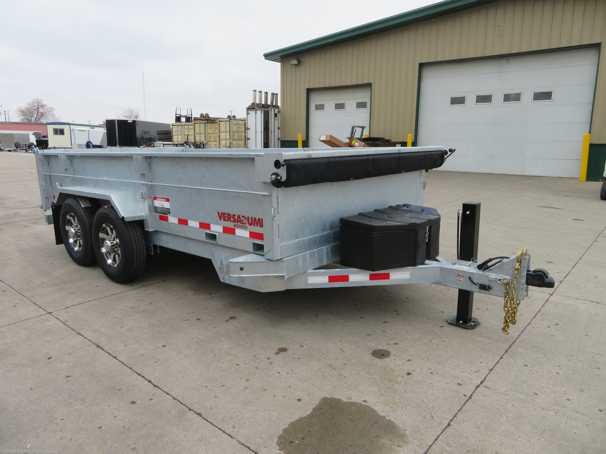 Dump (Heavy Duty) 2019 Midsota HV 82''X14' Dump Trailer TrailersUSA