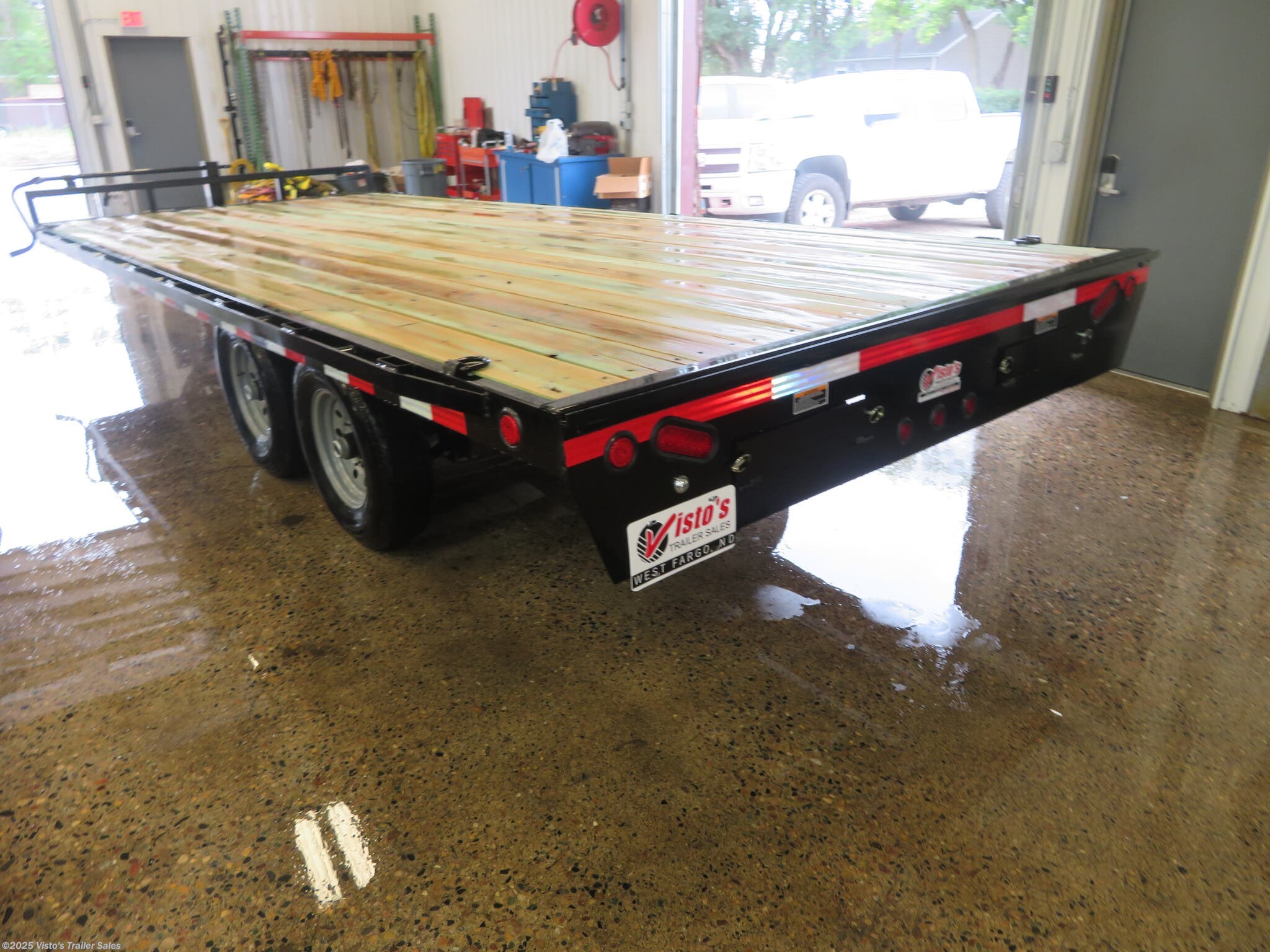 Flatbedflat Deck Heavy Duty 2019 Load Trail 102x20 Deckover Trailer Trailersusa 0743