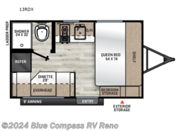 New 2025 Forest River Aurora Light 13RDX available in Reno, Nevada