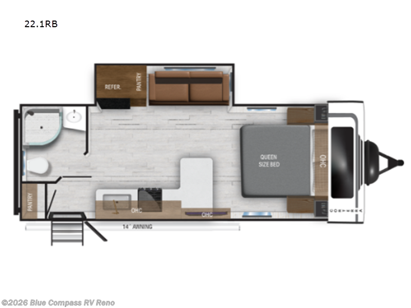 Used 2025 Heartland Corterra 22.1RB available in Reno, Nevada