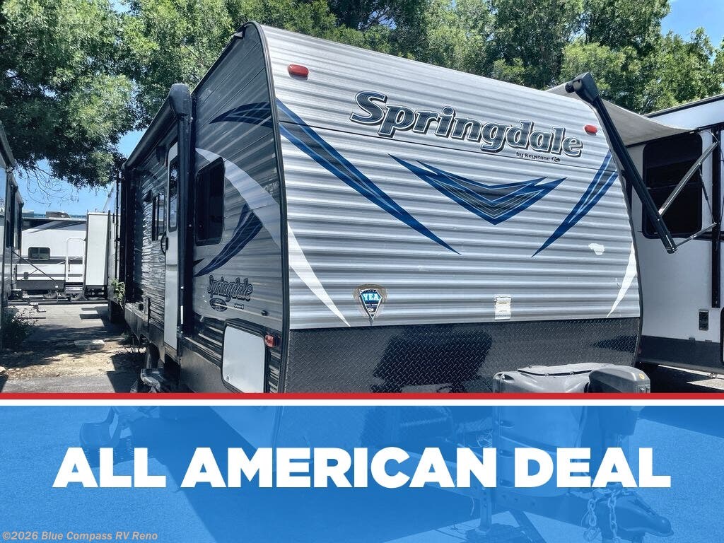 Used 2018 Keystone Springdale 202QBWE available in Reno, Nevada