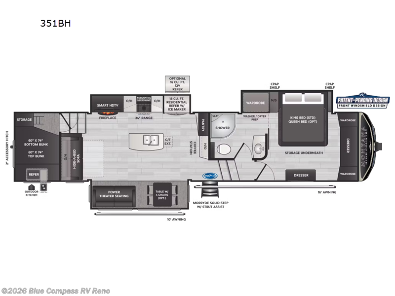 Used 2023 Keystone Montana 351BH available in Reno, Nevada
