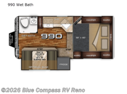 Used 2024 Northwood Arctic Fox Camper 990 Wet Bath available in Reno, Nevada