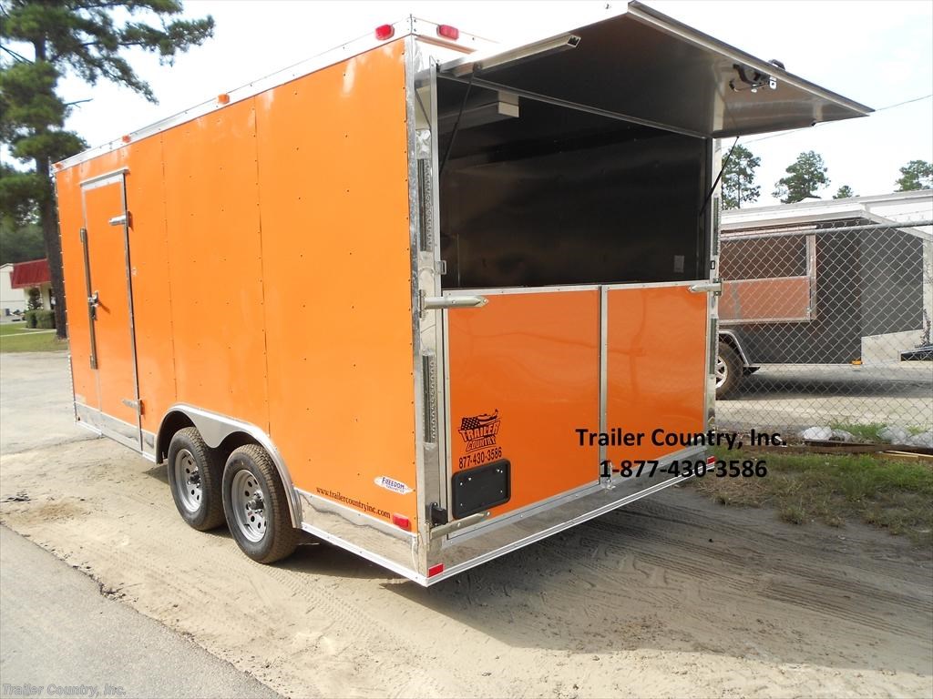 8x16 Concession/Vending Trailer for sale New Freedom Trailers TrailersUSA