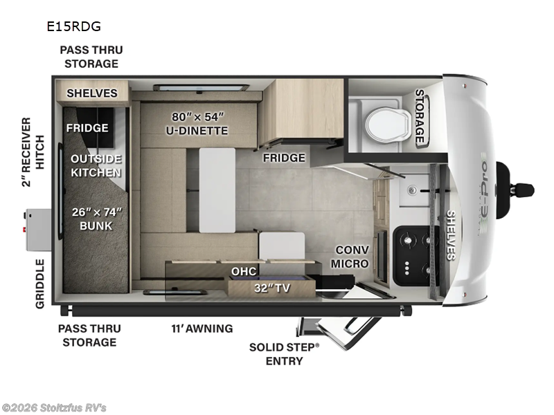New 2026 Forest River Flagstaff E-Pro E15RDG available in Adamstown, Pennsylvania