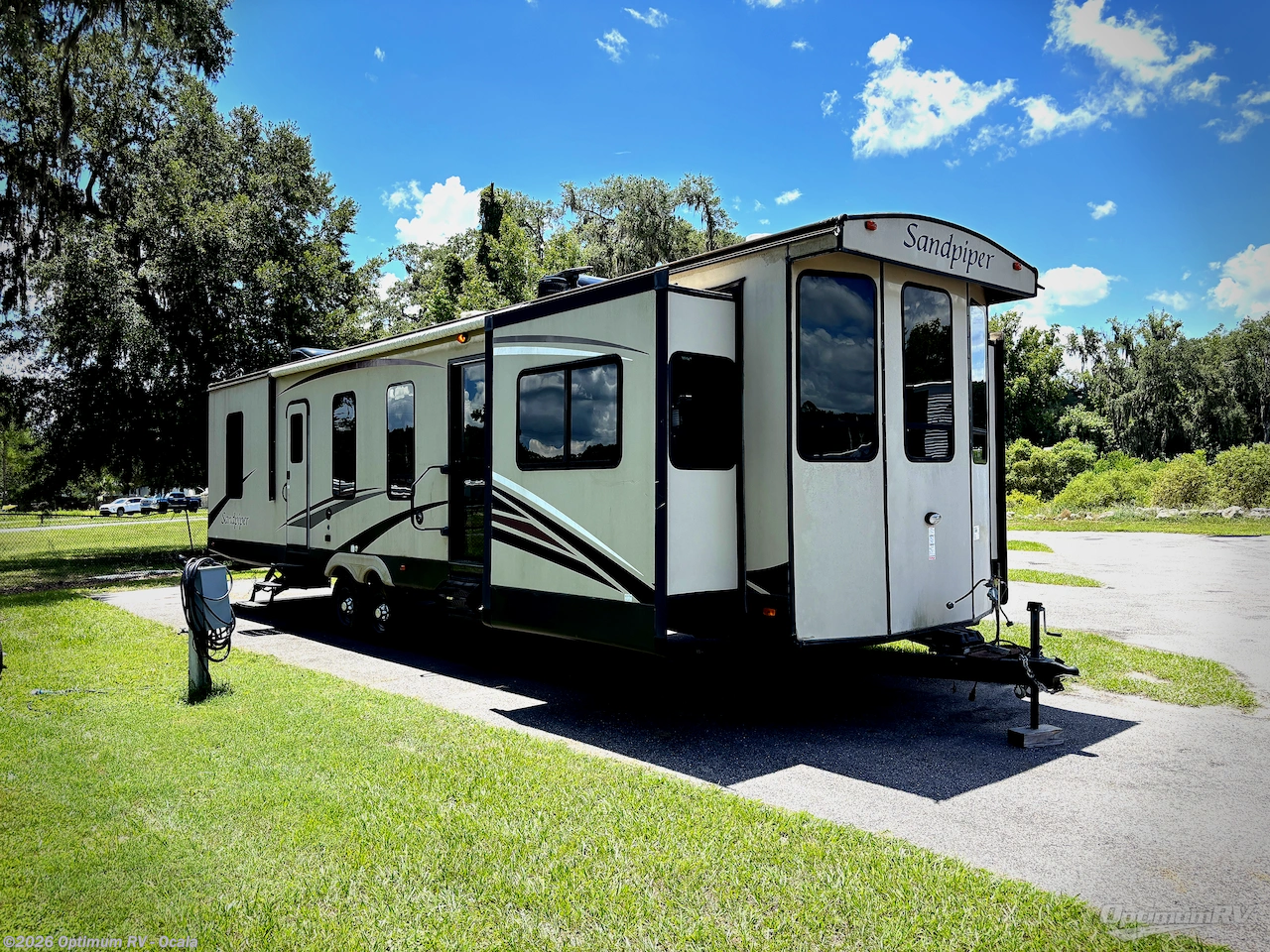 Used 2017 Forest River Sandpiper Destination Trailers 393CK available in Ocala, Florida