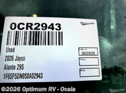 Used 2026 Jayco Alante 29S available in Ocala, Florida