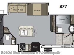Used 2016 Keystone Carbon 377 available in Indianapolis, Indiana
