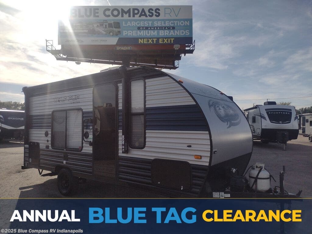 Used 2022 Forest River Cherokee Wolf Pup 16FQ available in Indianapolis, Indiana
