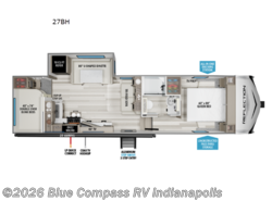 New 2026 Grand Design Reflection 100 Series 27BH available in Indianapolis, Indiana