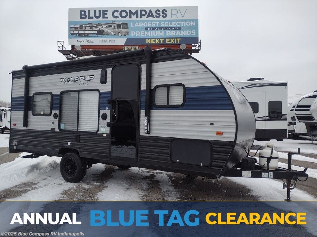 Used 2021 Forest River Cherokee Wolf Pup 18RJB available in Indianapolis, Indiana