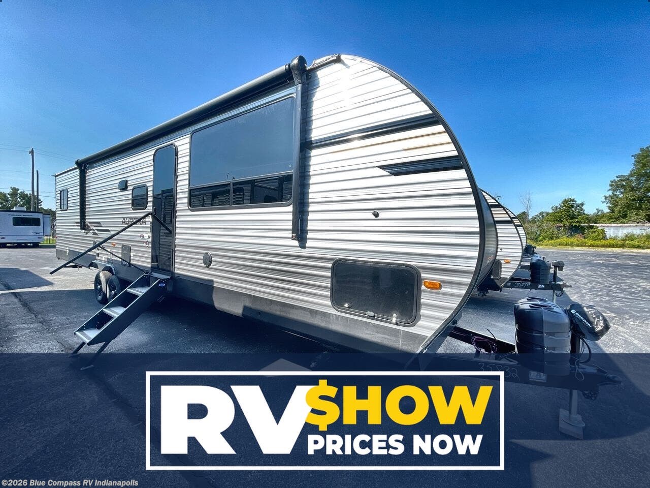 New 2026 Forest River Aurora 34BHTS (2 Queen Beds) available in Indianapolis, Indiana