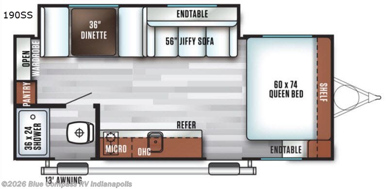 Used 2018 Forest River Salem FSX 190SS available in Indianapolis, Indiana