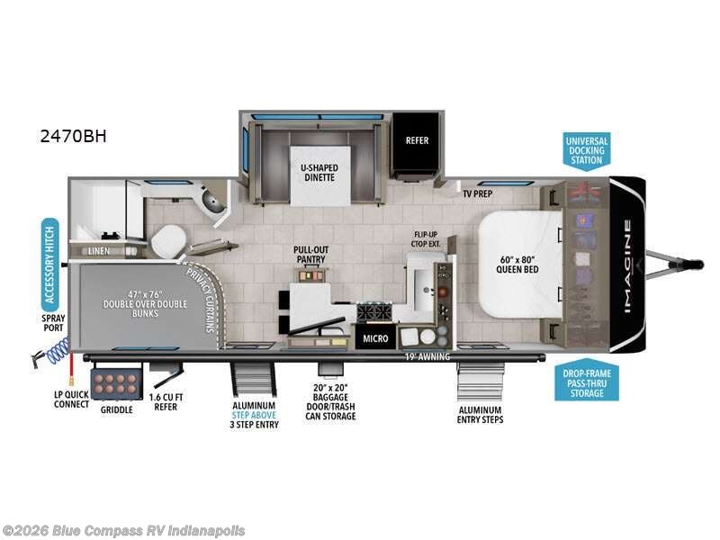 New 2026 Grand Design Imagine 2470BH available in Indianapolis, Indiana