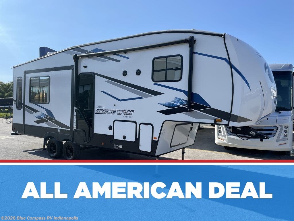 Used 2024 Forest River Cherokee Arctic Wolf 27SGS available in Indianapolis, Indiana
