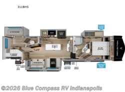 New 2026 Grand Design Reflection 311BHS available in Indianapolis, Indiana