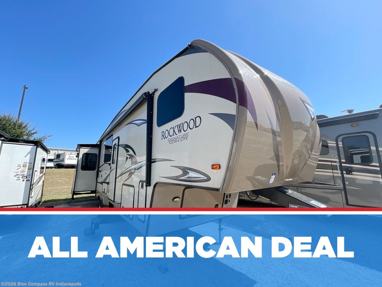 Used 2018 Forest River Rockwood Signature Ultra Lite 8289WS available in Indianapolis, Indiana