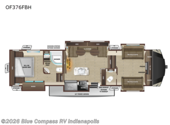 Used 2022 Highland Ridge Open Range OF376FBH available in Indianapolis, Indiana