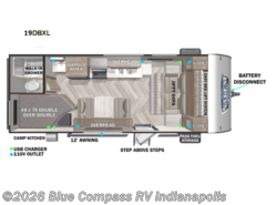 Used 2022 Forest River Salem Cruise Lite 19DBXL available in Indianapolis, Indiana