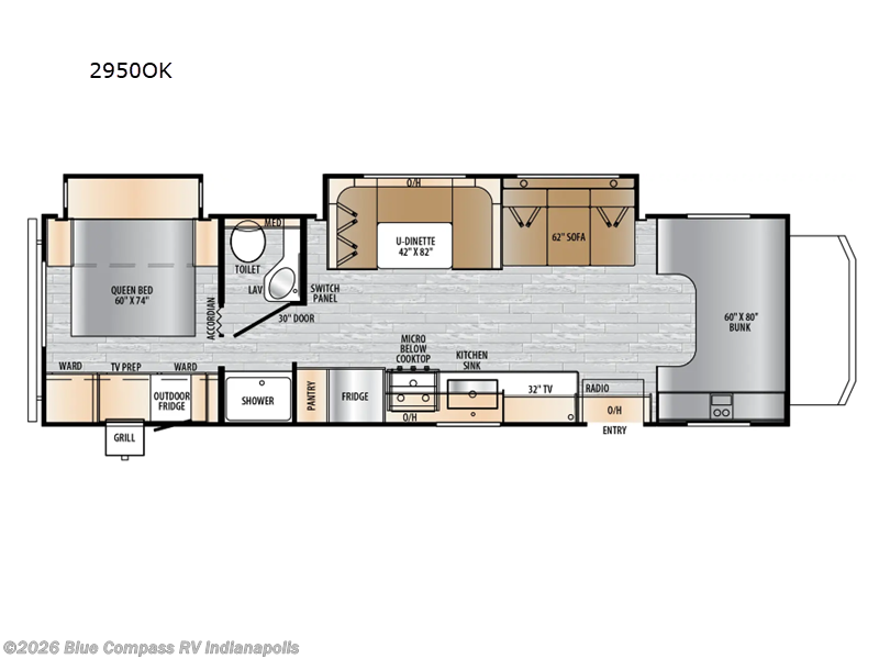 New 2027 East to West Entrada 2950OK available in Indianapolis, Indiana