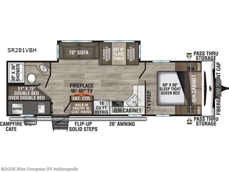 New 2027 Venture RV Stratus SR281VBH available in Indianapolis, Indiana