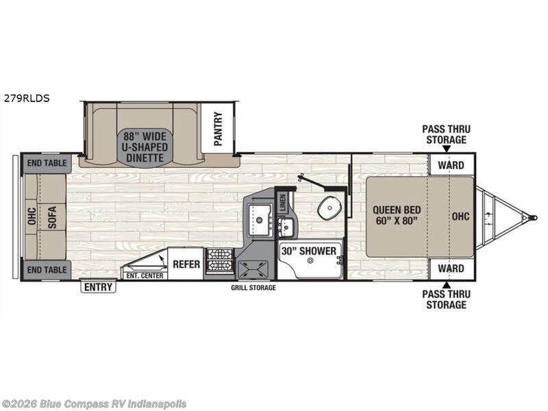Used 2018 Coachmen Freedom Express Ultra Lite 279RLDS available in Indianapolis, Indiana