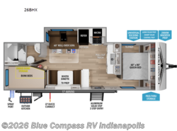 New 2027 Grand Design Transcend Xplor 26BHX available in Indianapolis, Indiana