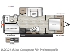 New 2027 Forest River Aurora Light 23BHS available in Indianapolis, Indiana