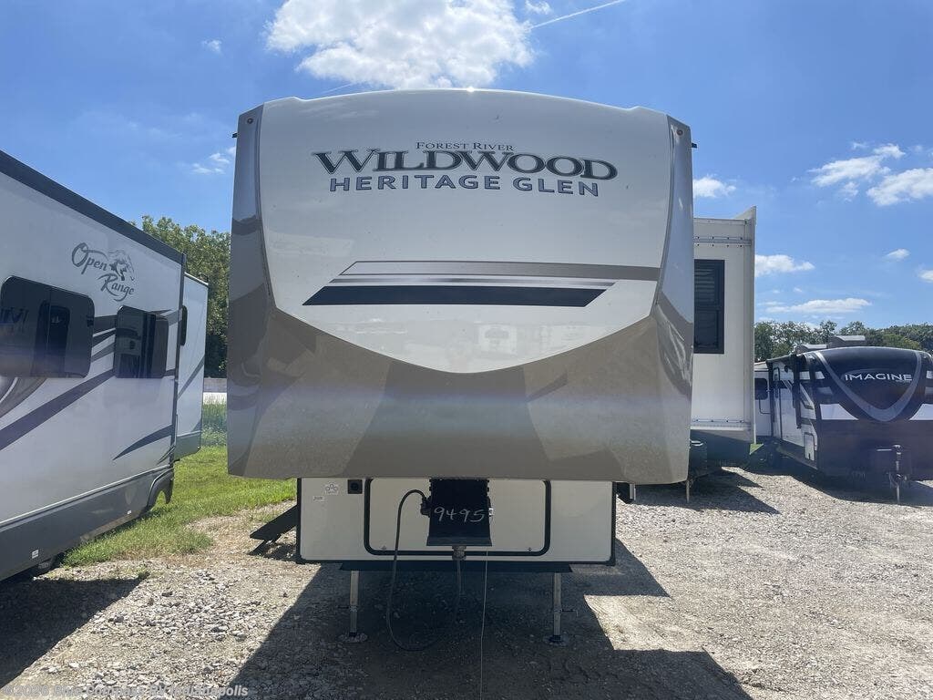 Used 2024 Forest River Wildwood Heritage Glen 356QB available in Indianapolis, Indiana