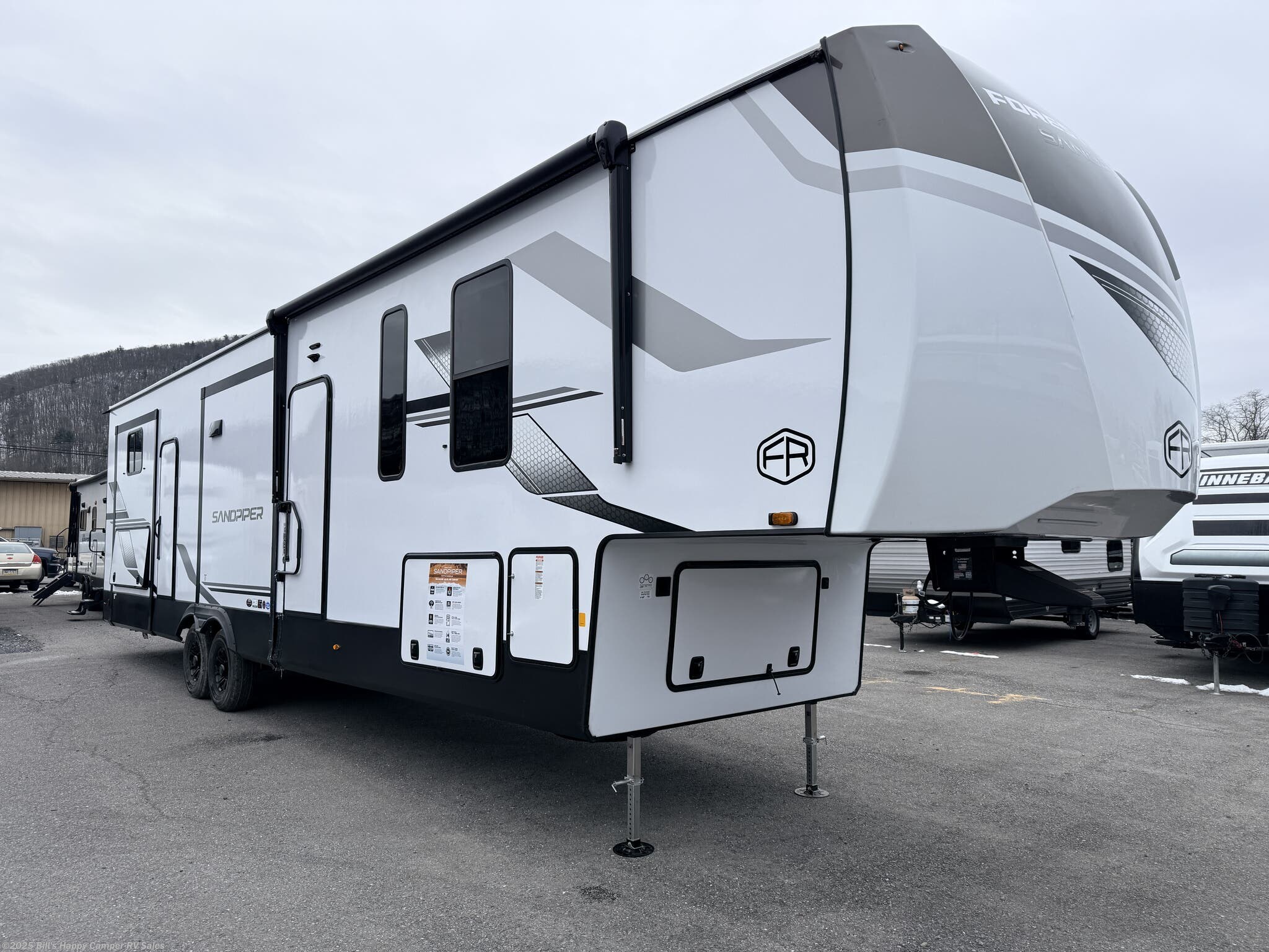 New 2026 Forest River Sandpiper 3844QUAD available in Mill Hall, Pennsylvania