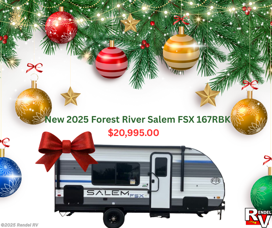 New 2025 Forest River Salem FSX 167RBK available in Rice, Texas