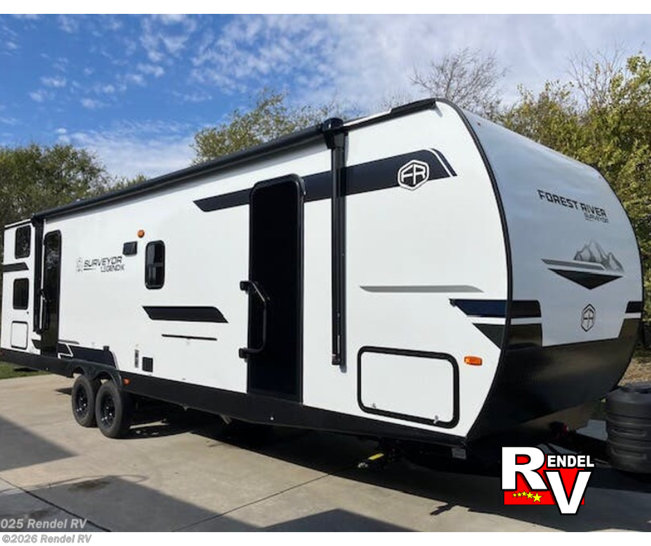 Check out this Video for a 2025 Forest River Surveyor Legend X 29CAMP(Stock #0082)  for sale by Rendel RV. This unit is located in Rice, TX