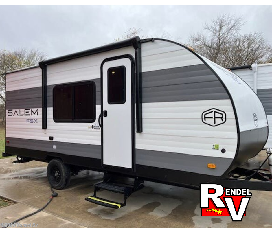 Check out this Video for a 2025 Forest River Salem FSX 174DBLE(Stock #5672)  for sale by Rendel RV. This unit is located in Rice, TX