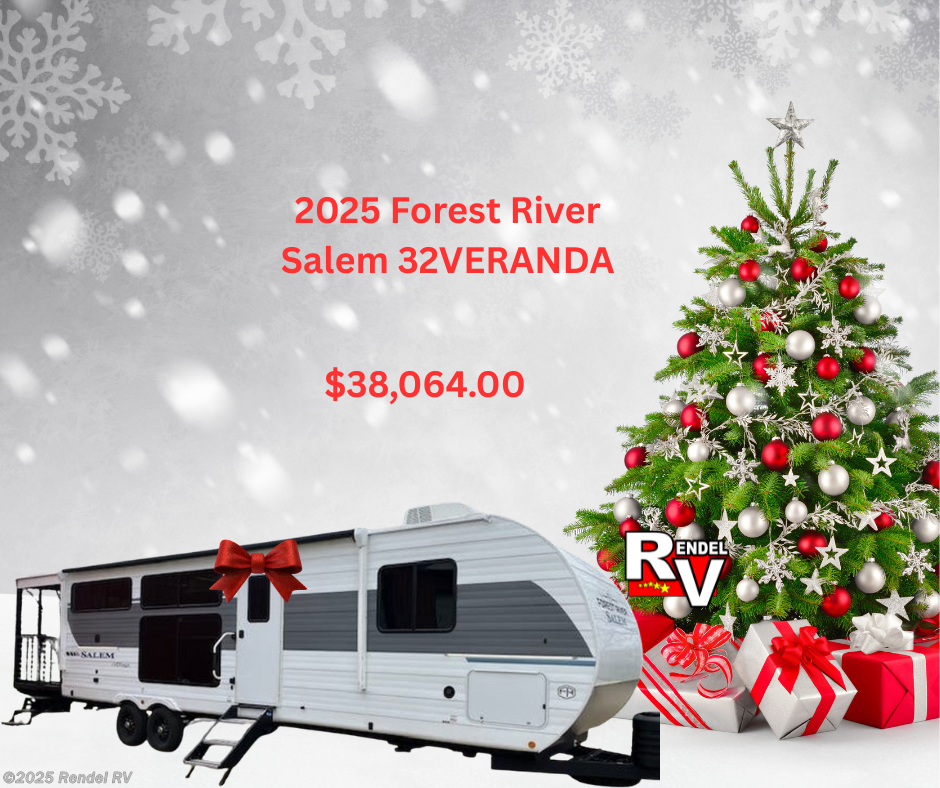 New 2025 Forest River Salem 32VERANDA available in Rice, Texas